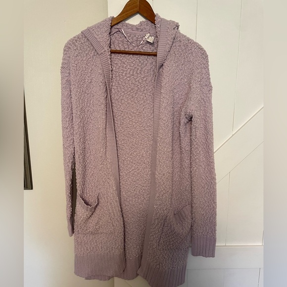 Ripzone Lilac Popcorn Cardigan with Hood Size XS - Picture 1 of 5